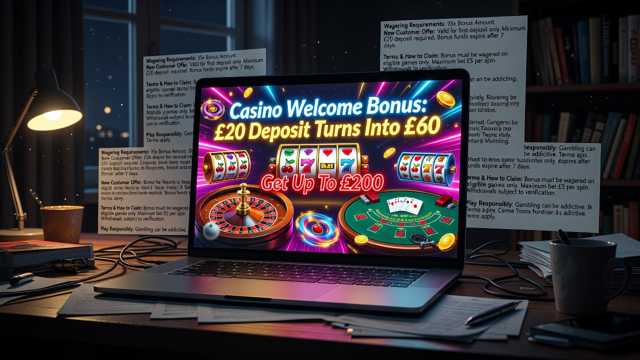Casino Welcome Bonus: New Customer Offer, Wagering Requirements, Terms & How to Claim