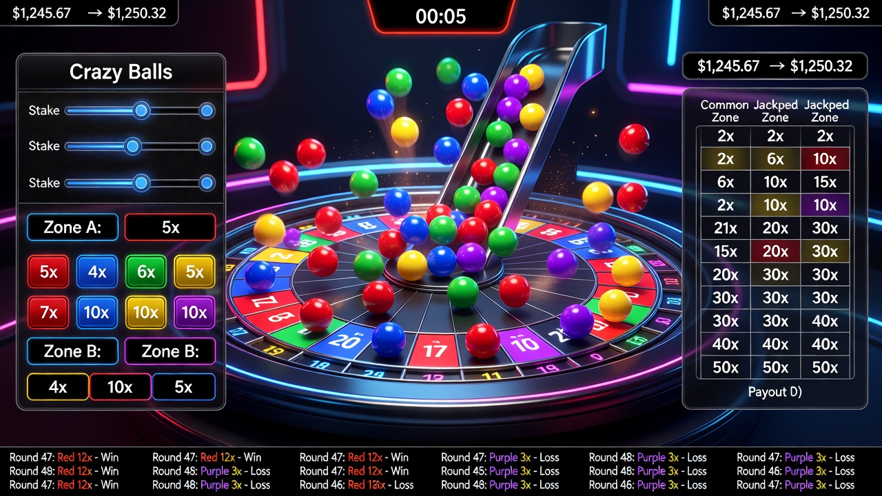 How to Play the Crazy Balls Online Game: Gameplay, Rules, and Winning Strategy