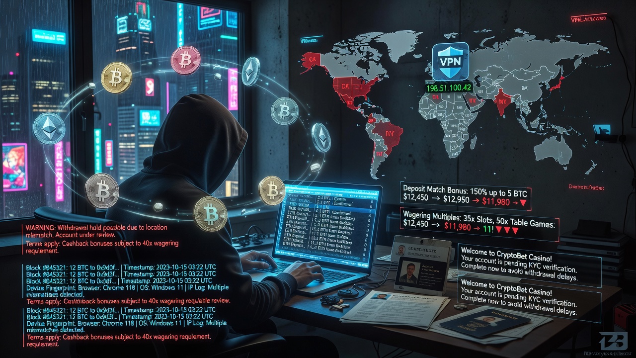 Crypto Casinos Court US Players While VPN Rules Stay Murky