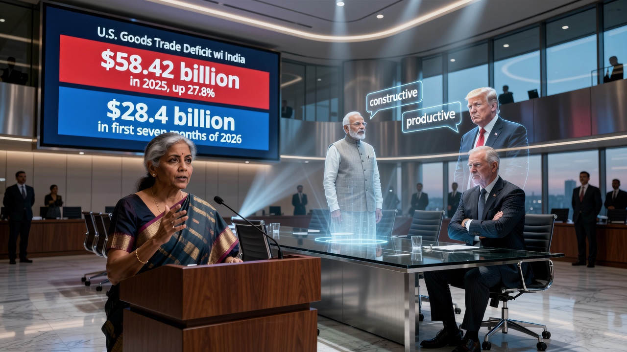 Sitharaman Signals India-U.S. Trade Talks Have Hit a Wall