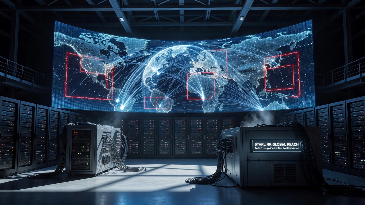 Starlink's Global Reach Tests Sovereign Control Over Satellite Internet