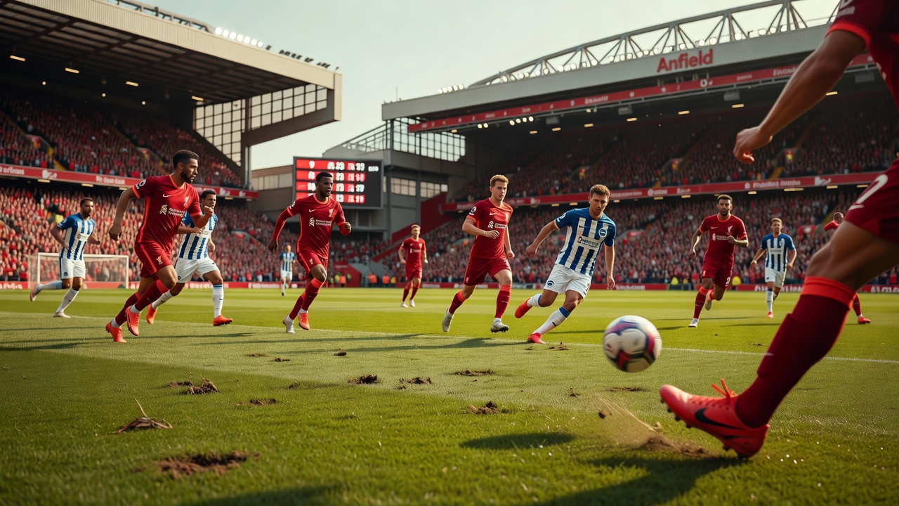 Liverpool And Brighton Meet At Anfield With Defensive Gaps Exposed