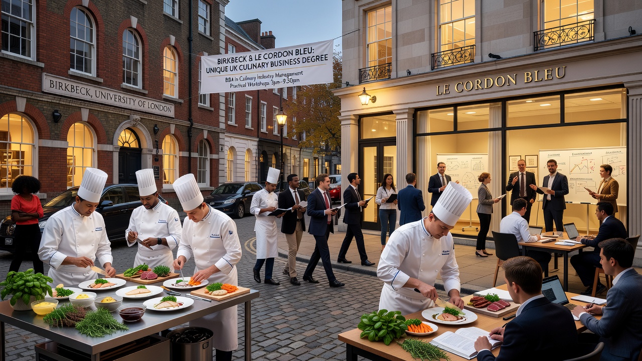 Birkbeck and Le Cordon Bleu Launch Unique UK Culinary Business Degree