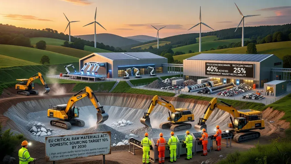 EU Moves to Secure Supply Chains for Critical Raw Materials