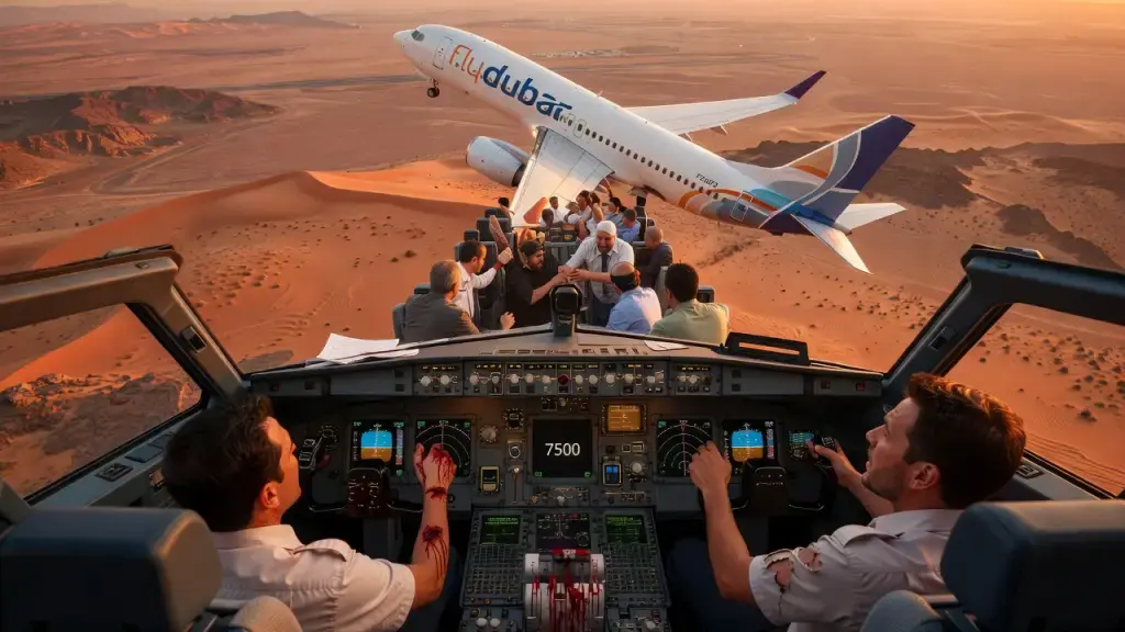 Flydubai Cockpit Attack Forces Emergency Landing in Saudi Arabia