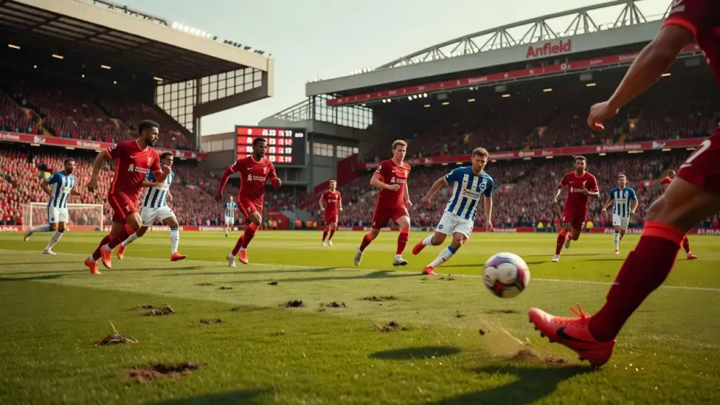 Liverpool And Brighton Meet At Anfield With Defensive Gaps Exposed