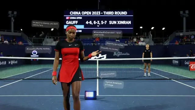 Gauff Describes Racist Online Abuse After China Open Controversy